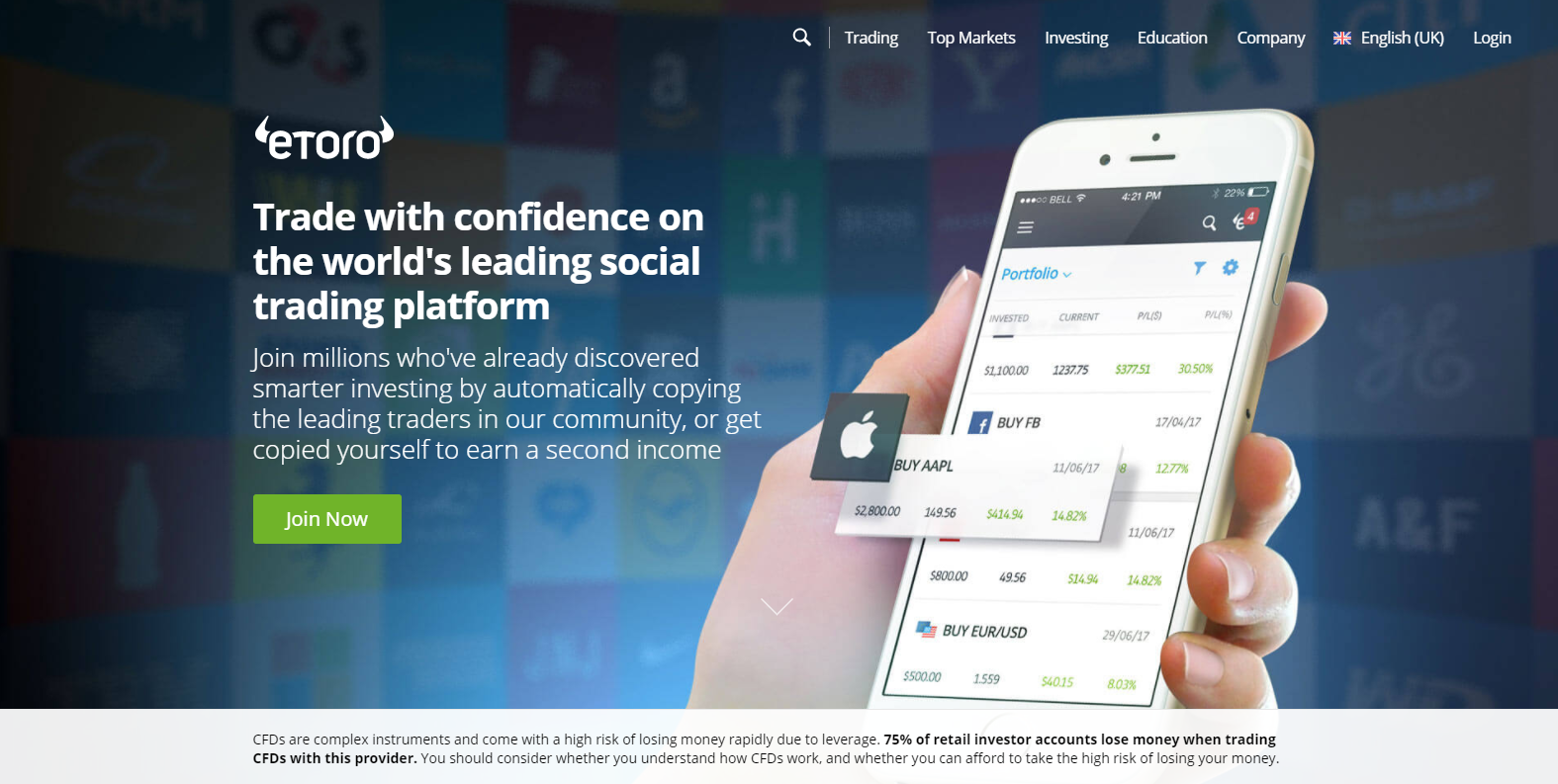 eToro features & platforms eToro features & platforms